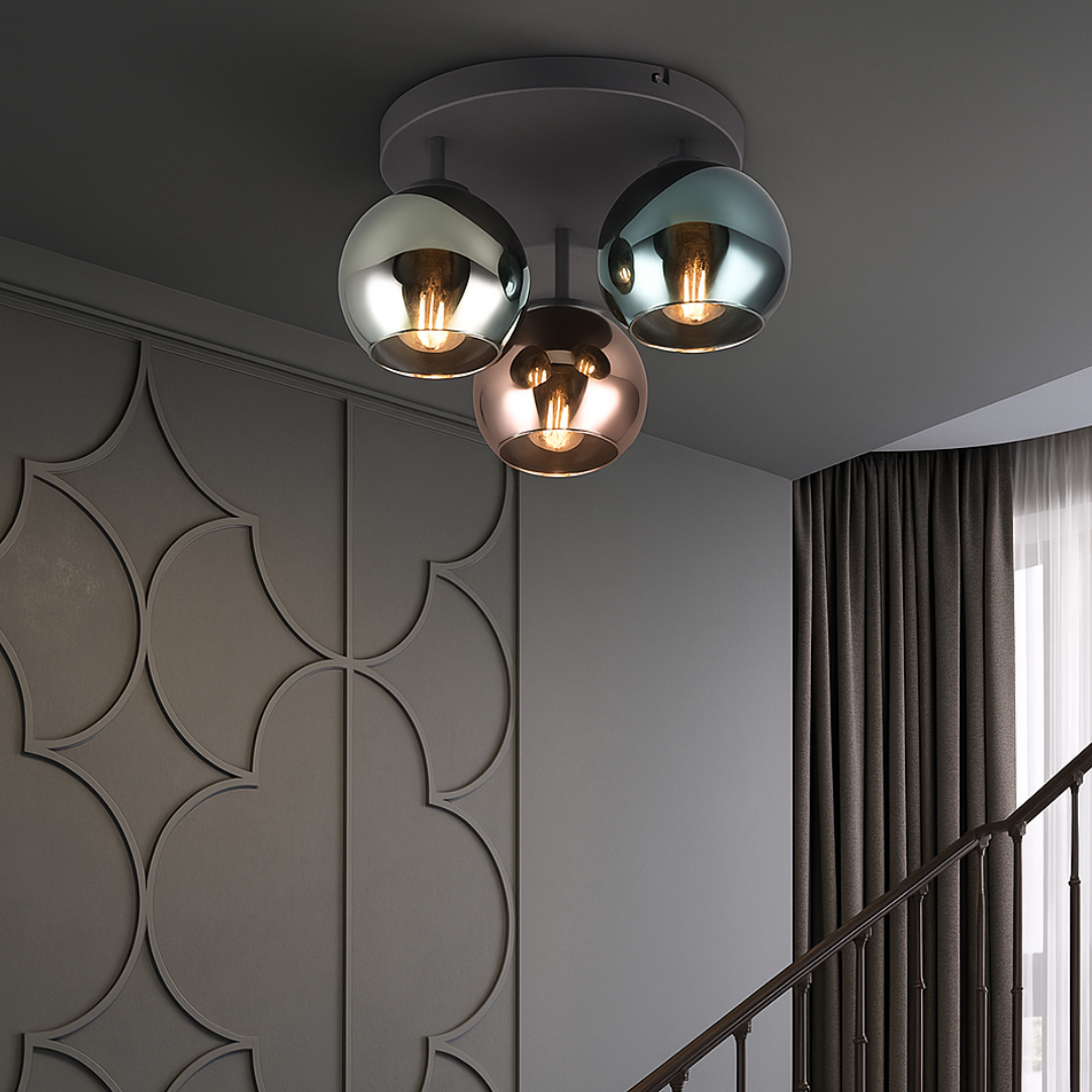 Lustra Abajur Aplicata 3xE14 SHELDON