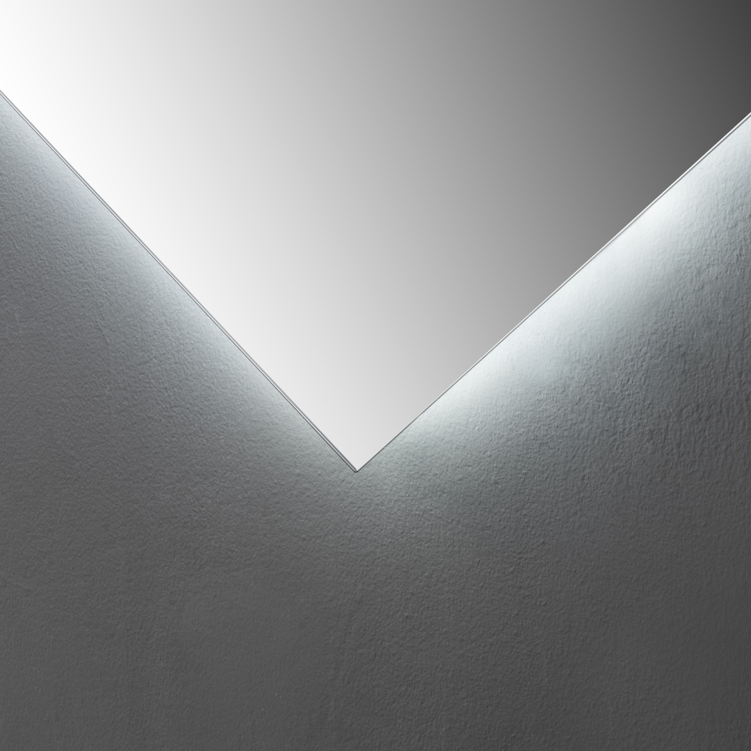 Oglinda LED FRAMELESS LYRA 80x90CM 3 Lumini si Touch