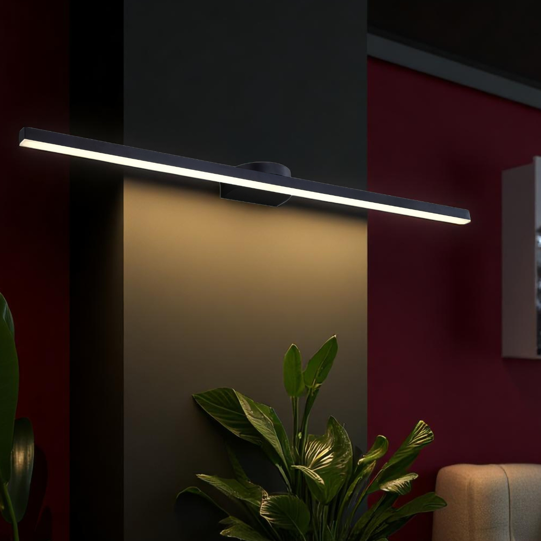 Aplica LED Baie 12W 40cm Neagra KINKIET