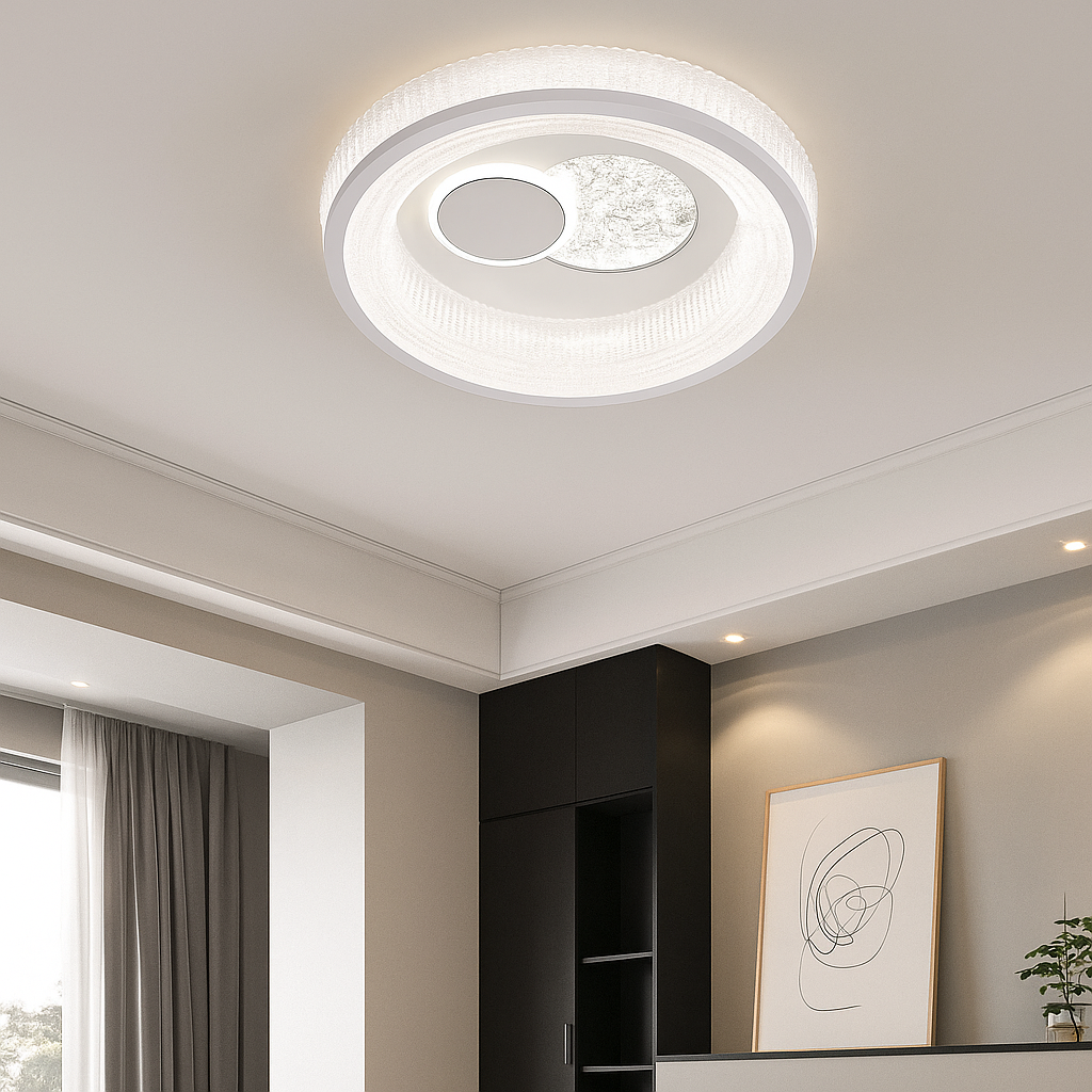 Lustra LED Koko ROUND White Echivalent 340W 