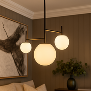 Lustra Abajur 3xG9 Black BLACK / ABAJUR Lighting Fixtures