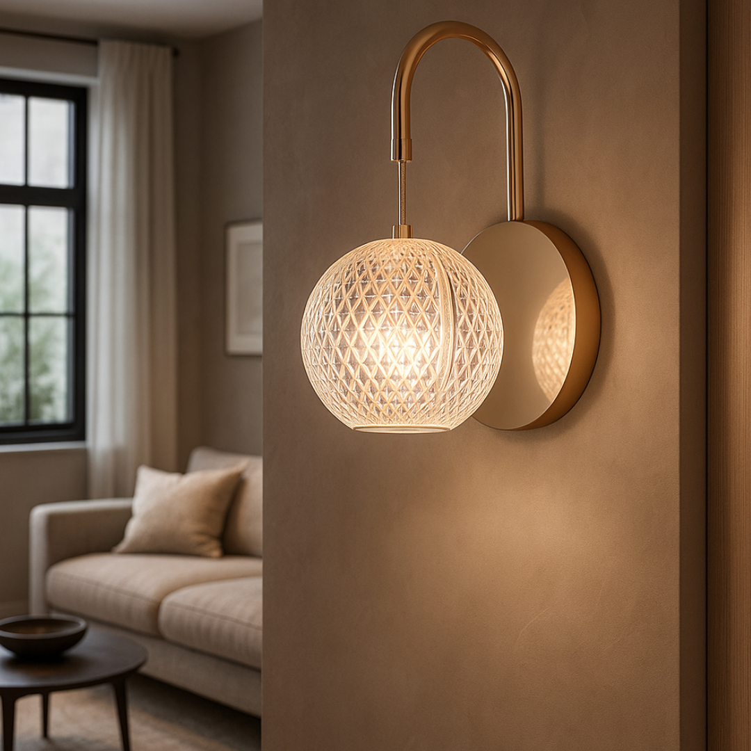 Aplica Perete Cebolla Pendant Gold