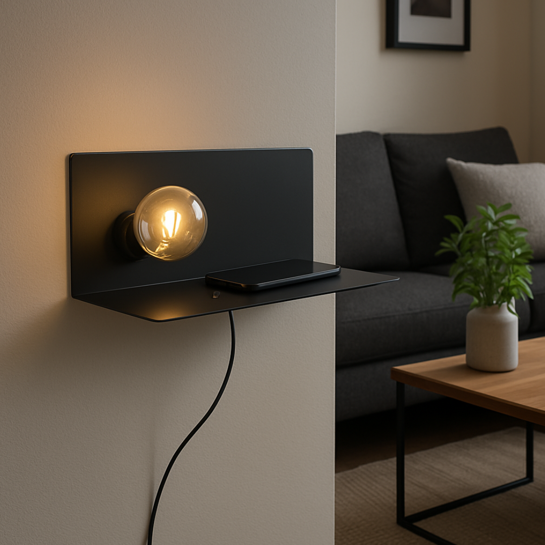 Aplica Perete CIGLIE EGLO 1xE27 cu Incarcare USB