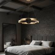 Lustra LED Orbis Cu Telecomanda Wifi 2.4G Gold 3 Culori AURIE / SUSPENDATE / 60CM Lighting Fixtures