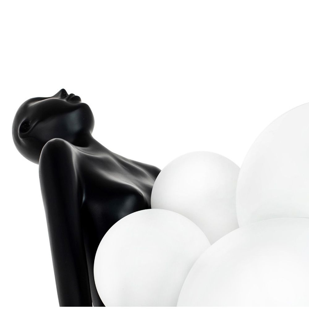 Lampadar Luxury OMNIO Black 180cm