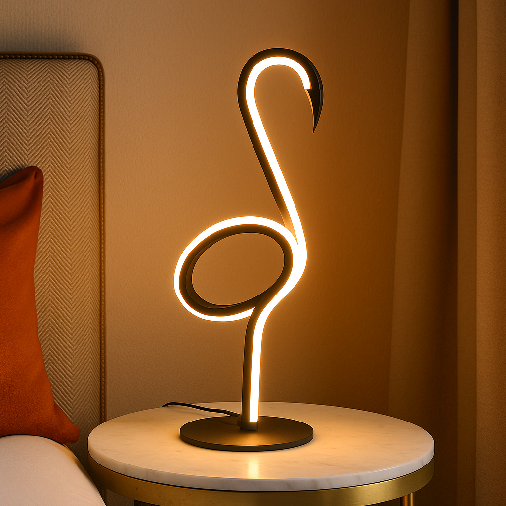 Veioza Decorativa LED INGO 6W Neagra