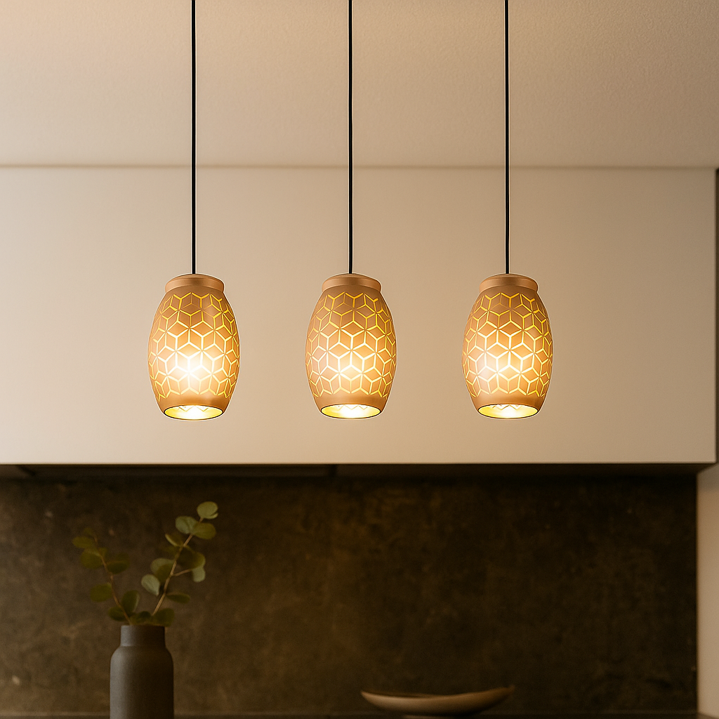 Lustra Suspendata 3xE27 Bidar