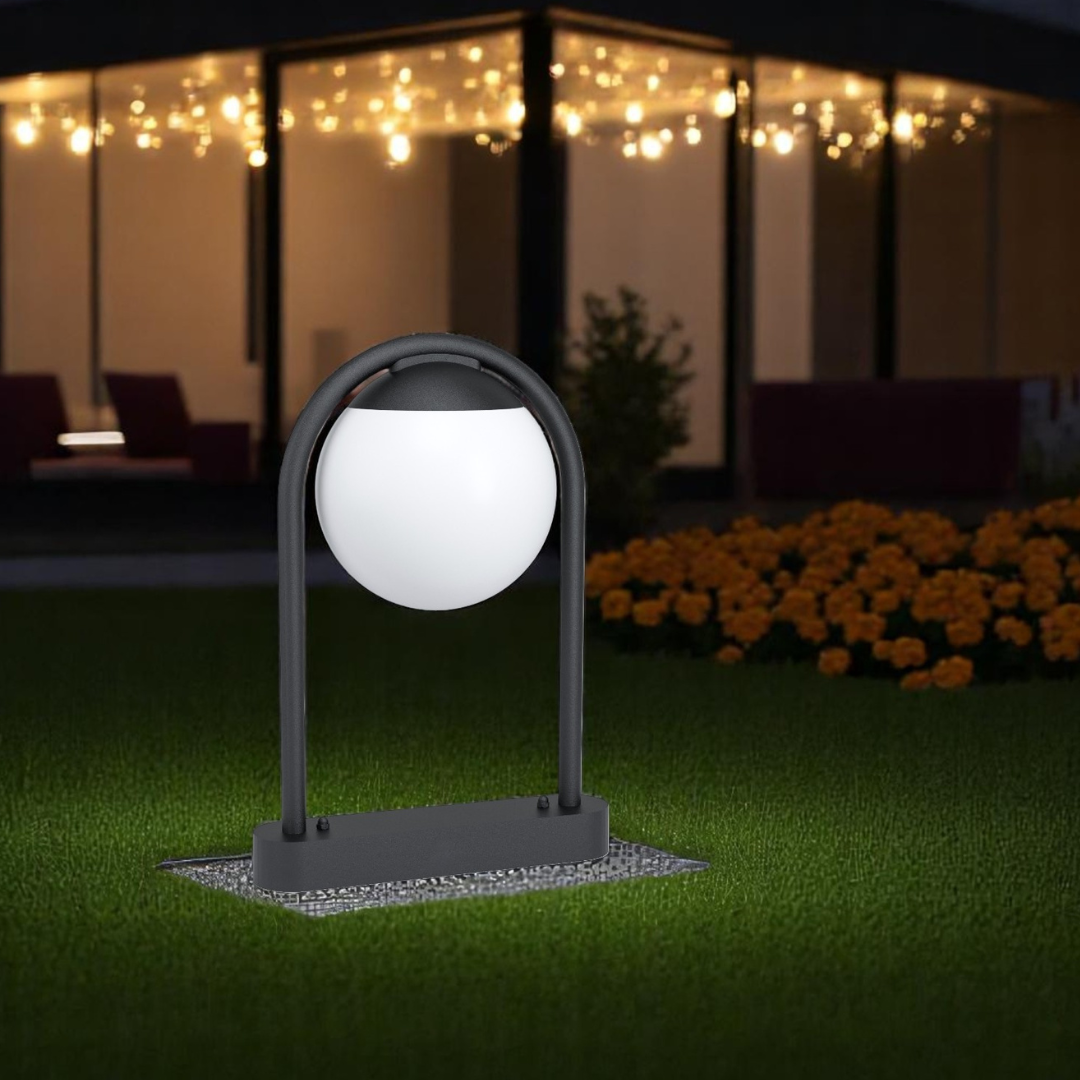 Stalp Ornamental de Gradina LED 28W PRATA VECCHIA 45CM 98732