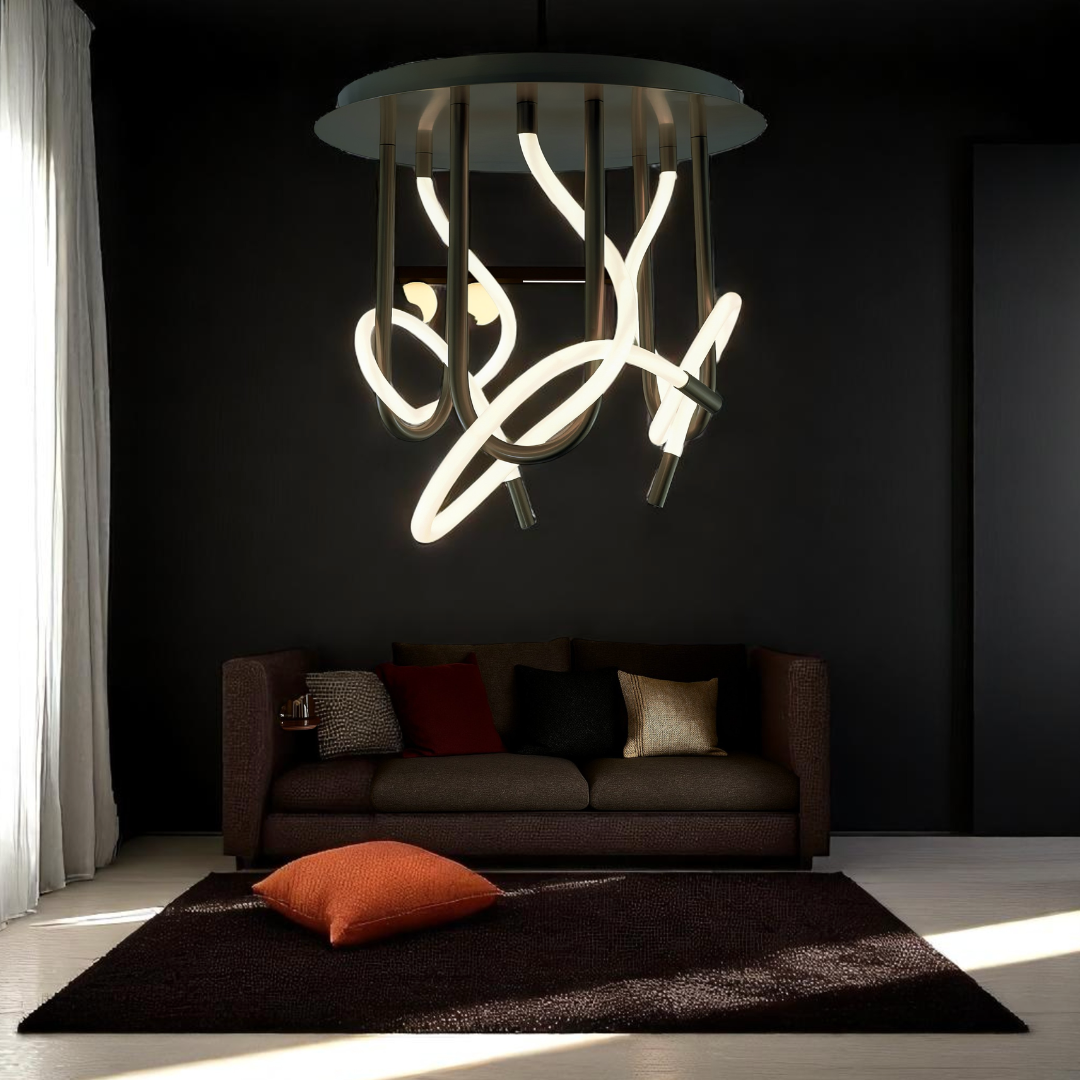 Lustra LED SUFITOWA 3 Functii Echivalent 400W