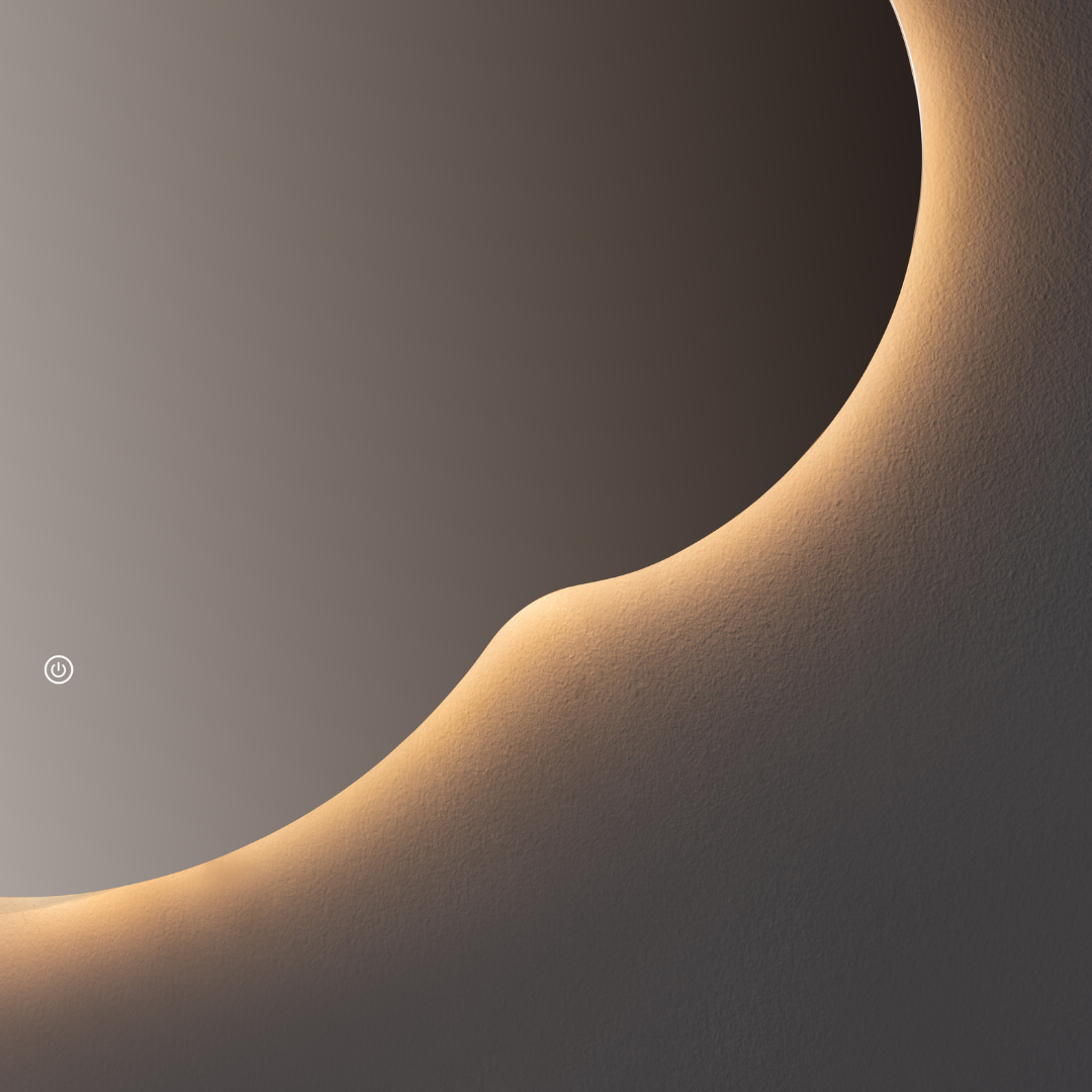 Oglinda LED FRAMELESS SELENE 80x60CM 3 Lumini si Touch