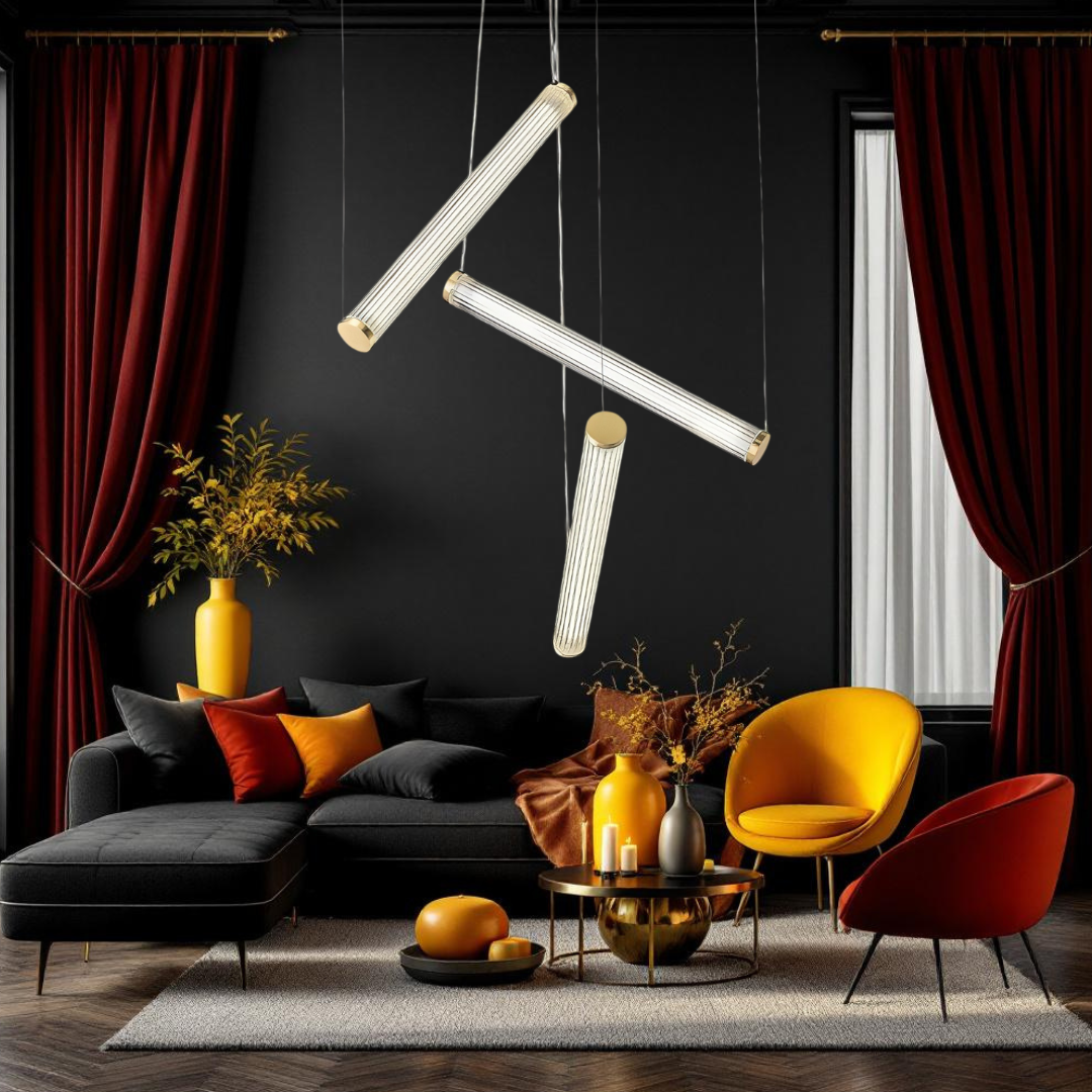 Lustra LED Smart Telecomanda Lucente Dimos