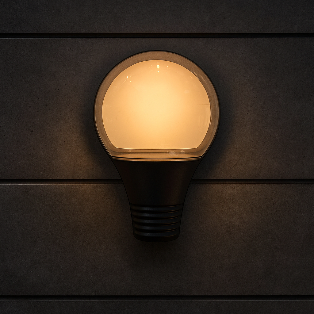 Aplica LED 6W QUVI Exterior Neagra