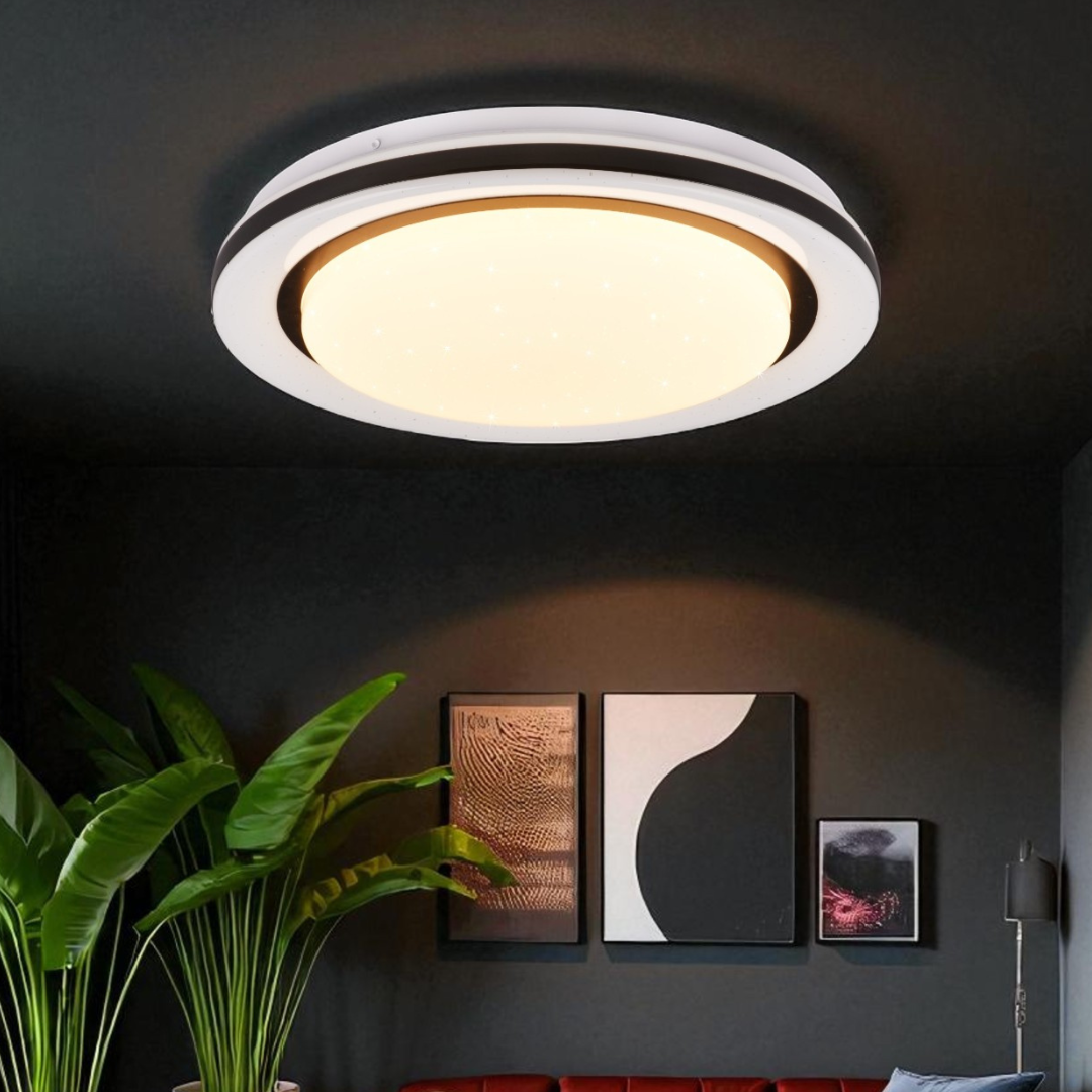 Lustra LED CARTIDA RGB-CCT Echivalent 200W Telecomanda