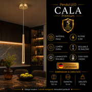 Pendul LED Premium CALA Gold Echivalent 55W