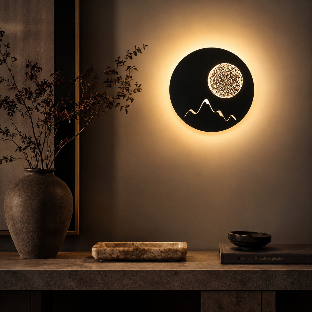 Aplica LED ASTRAL Black 3 Lumini Echivalent 120W