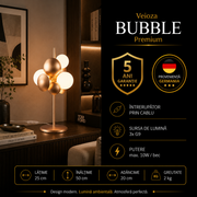 Veioza Premium Bubble Gold 3xG9 | 50CM