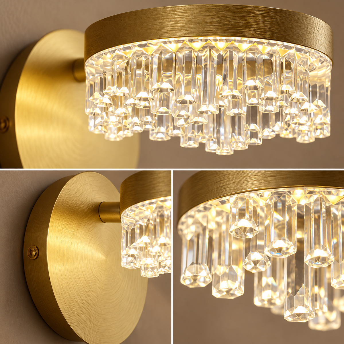 Aplica LED Preciosa Gold Premium
