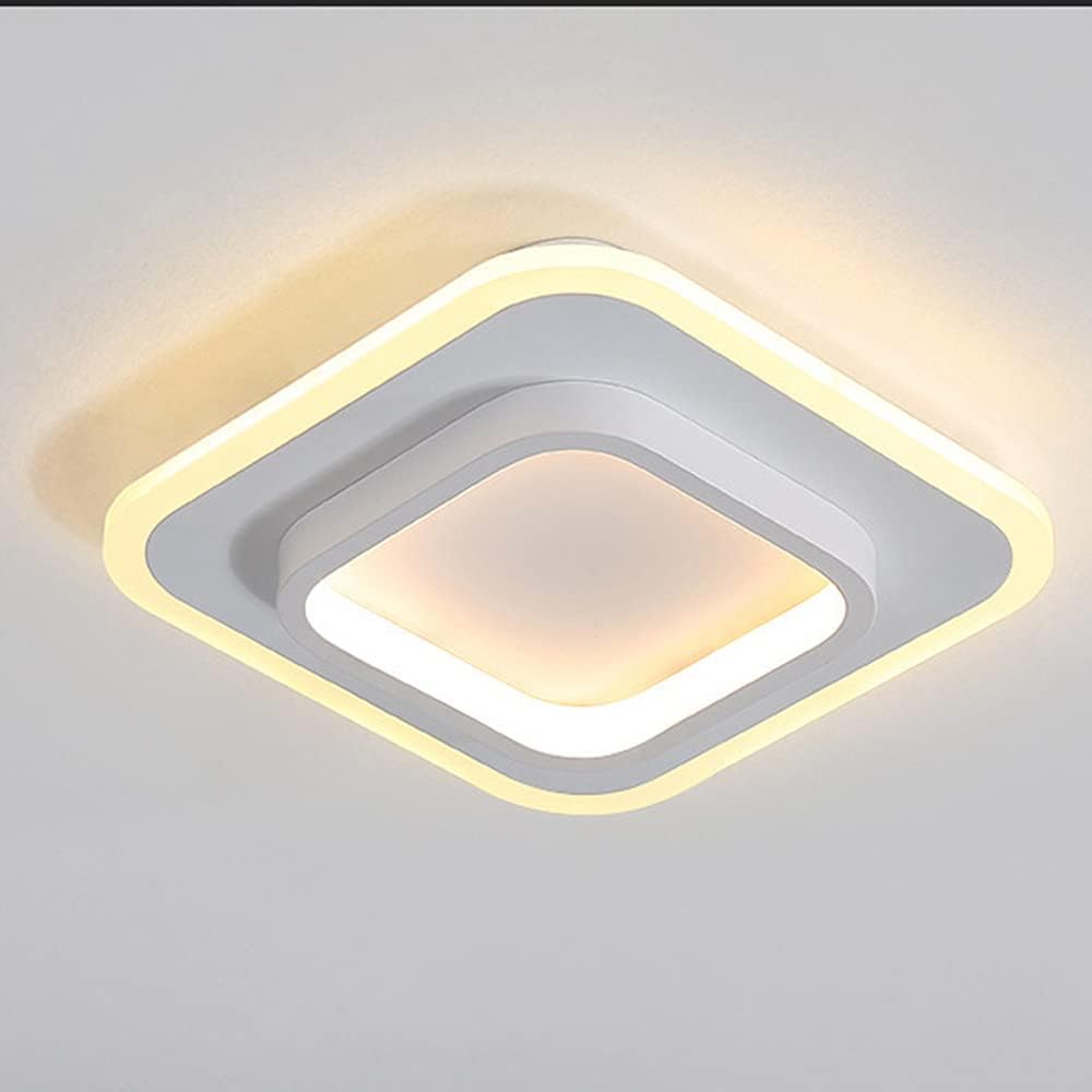 Lustra LED LOKI SQUARE Alb Echivalent 200W