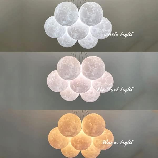 Lustra LED Abajur GOLD Moonlight 7xE27/13xE27