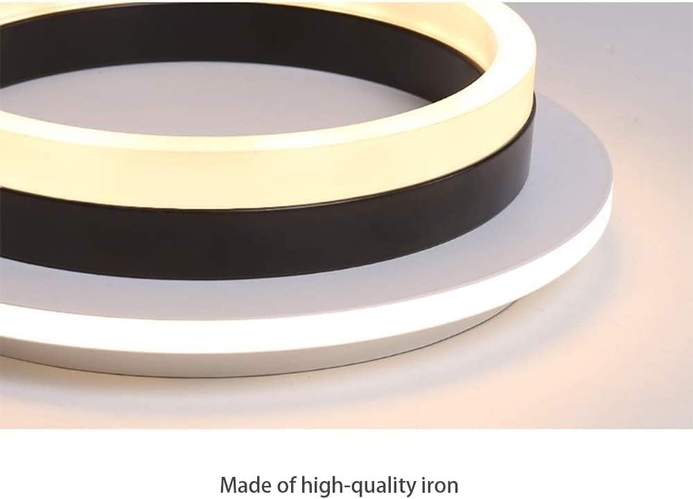 Lustra LED 50W RING BLACK Echivalent 200W