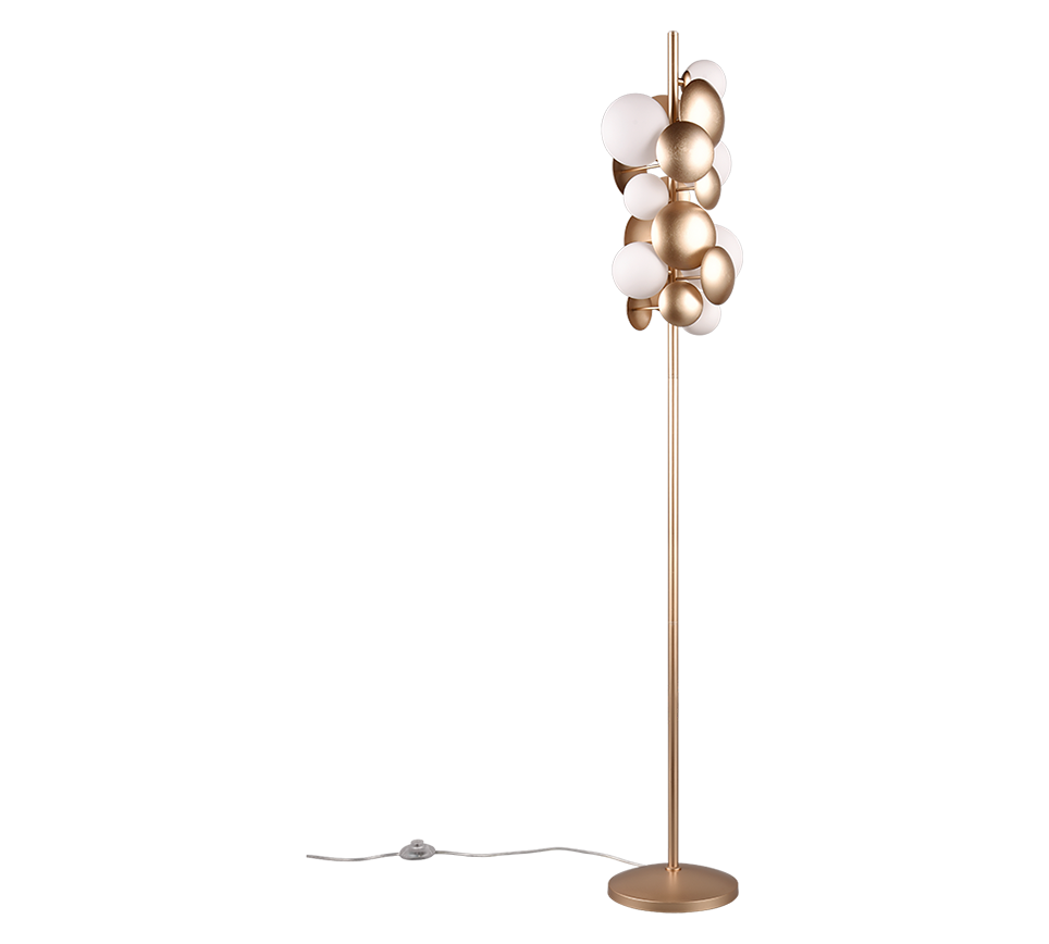 Lampadar Premium Bubble Gold 7xG9 | 155CM