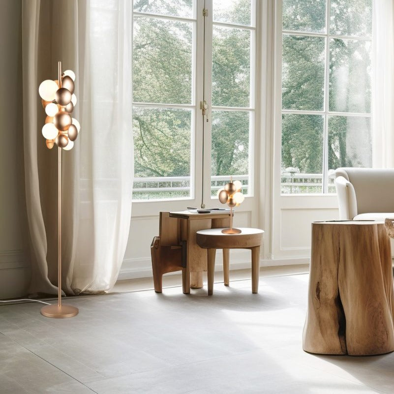 Lampadar Premium Bubble Gold 7xG9 | 155CM