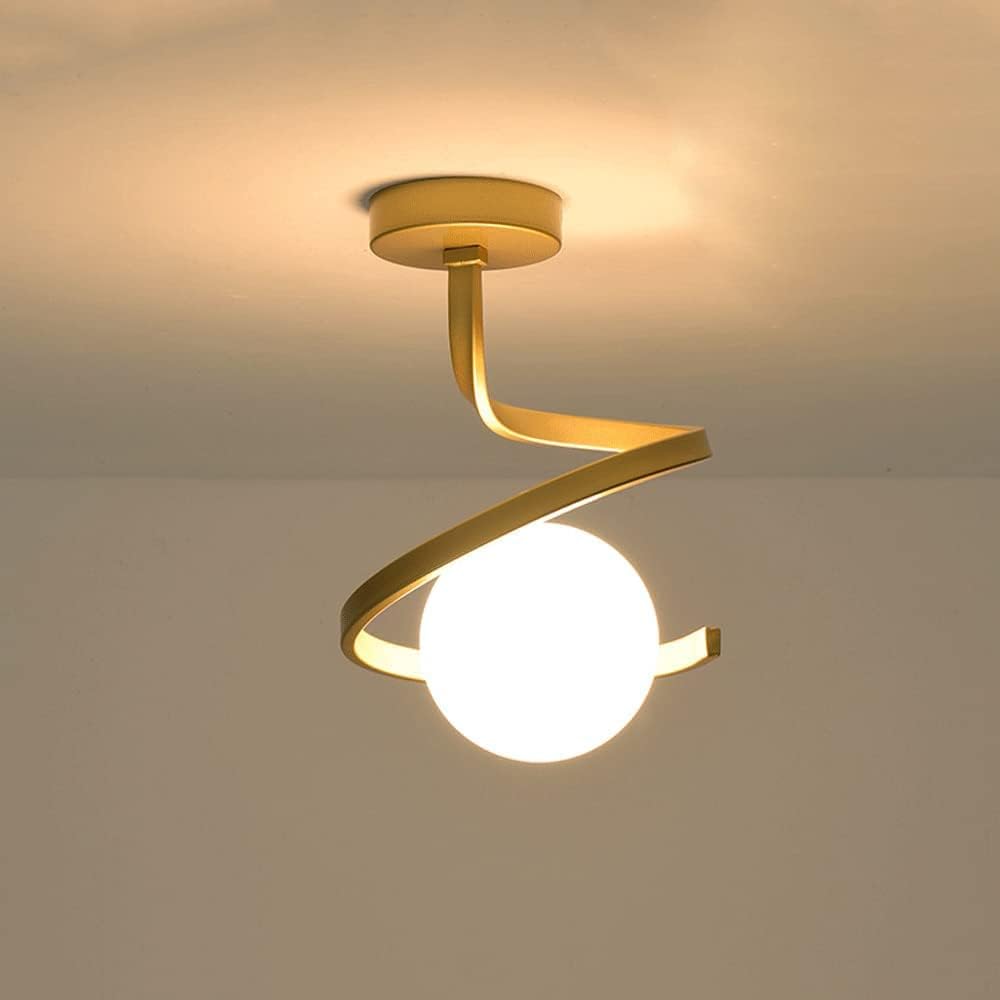 Lustra MERSA Gold Abajur Mat 1xE27