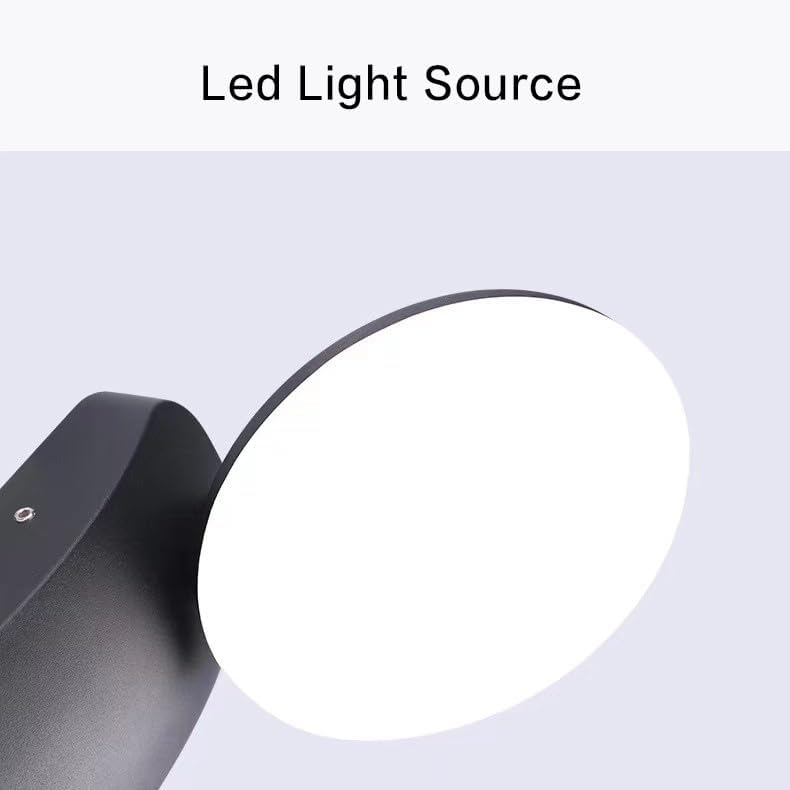 Aplica LED Exterior 12W FY-127Y/BK