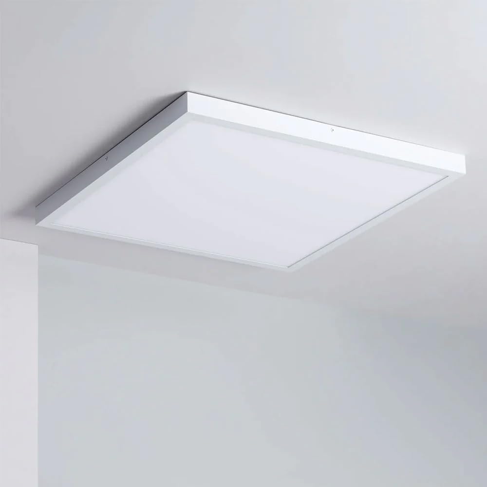 Panou LED 40W 60x60cm Alb Aplicat, 3 Lumini, Echivalent 400W