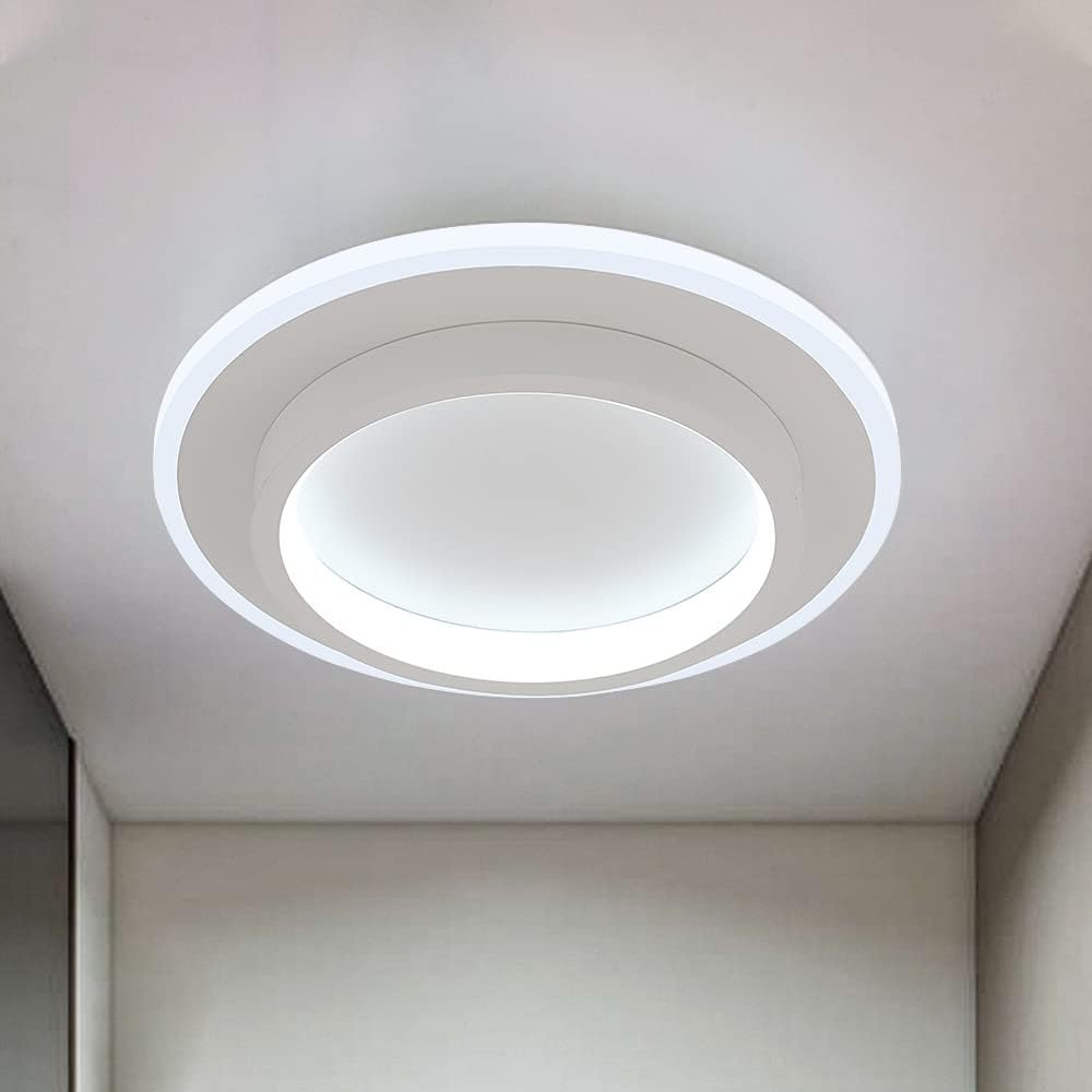 Lustra Led Loki Round Alb Echivalent 200W Lighting Fixtures