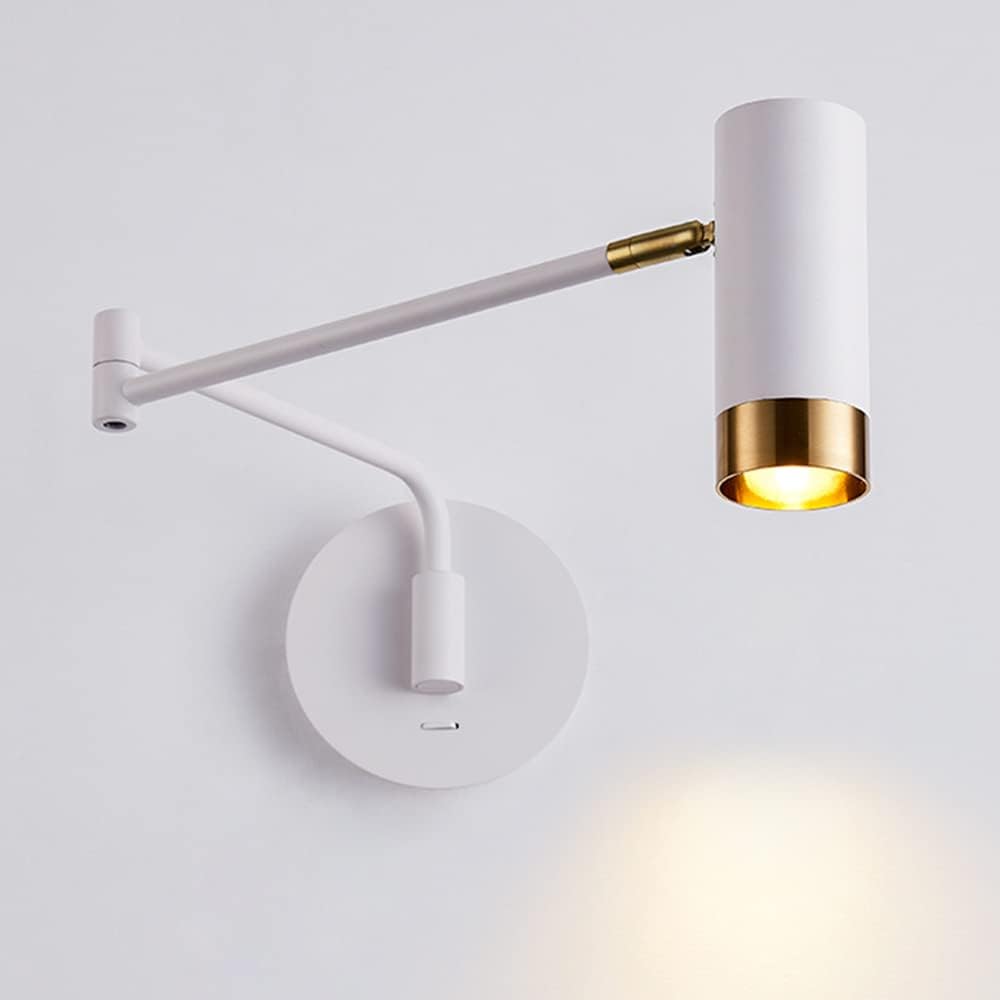 Aplica LED AVANI Reglabila Alb+auriu