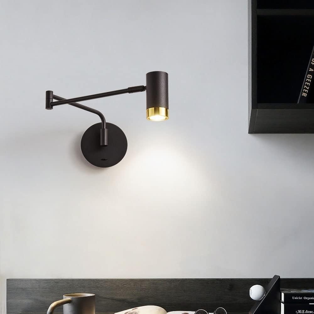 Aplica LED AVANI Reglabila Negru+auriu