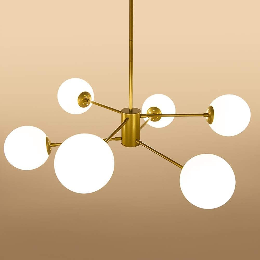 Lustra Abajur MAT GOLD 6XE27 DF201-3+3 GD