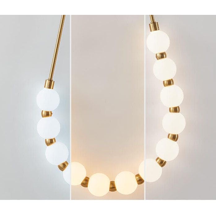 Aplica LED Gold Globe Necklace 3 lumini