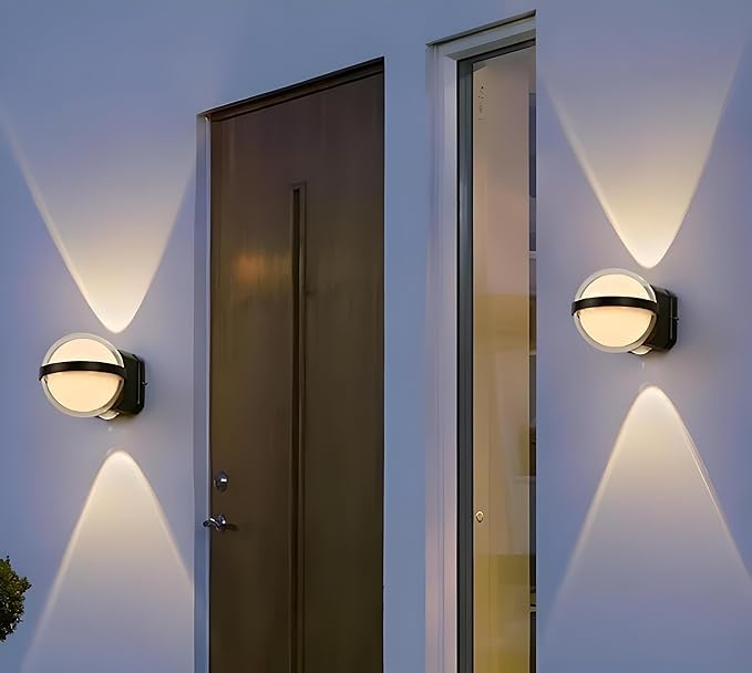 Aplica LED 13W Nisa Black Exterior IP65