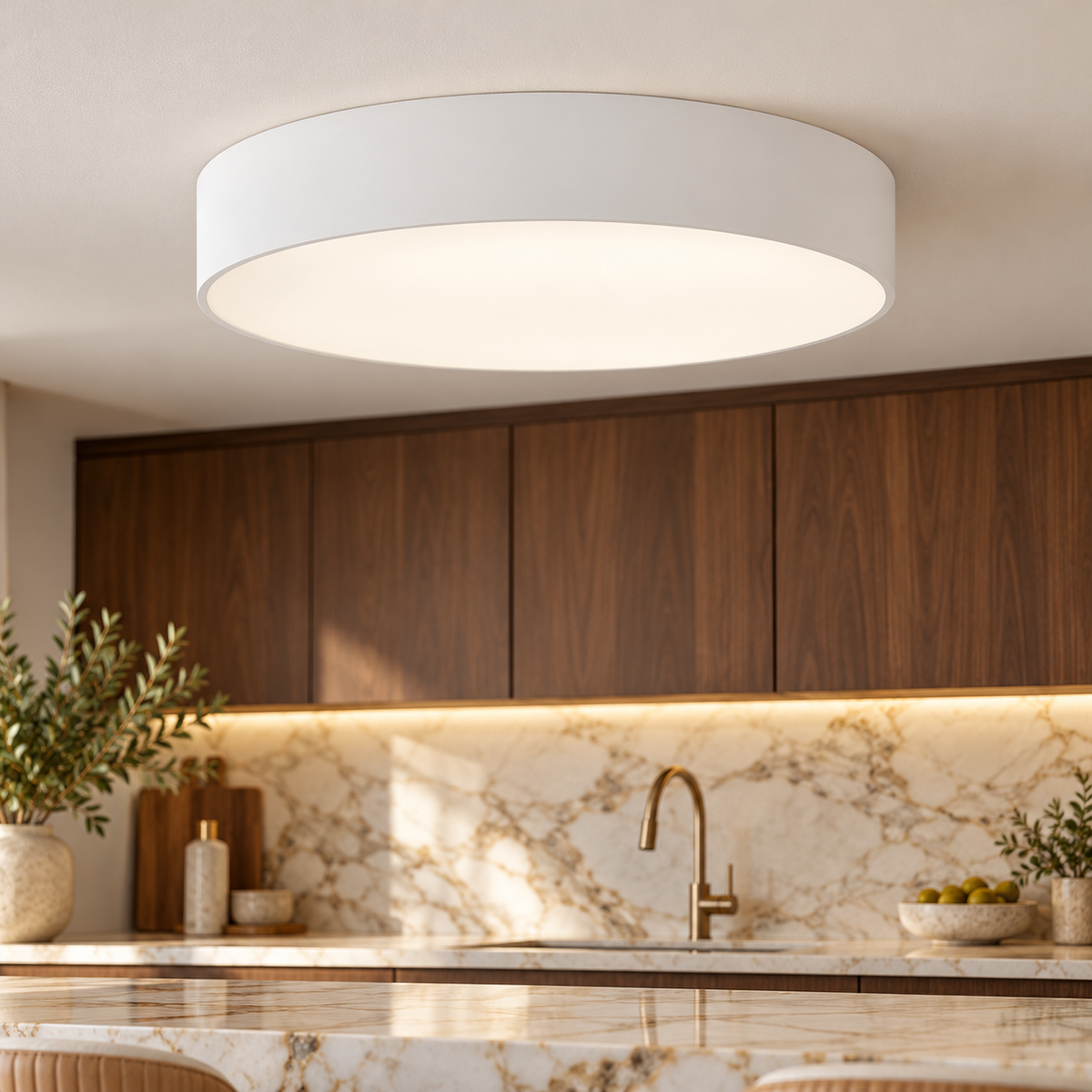Plafoniera PASTERI White Rotunda 76CM