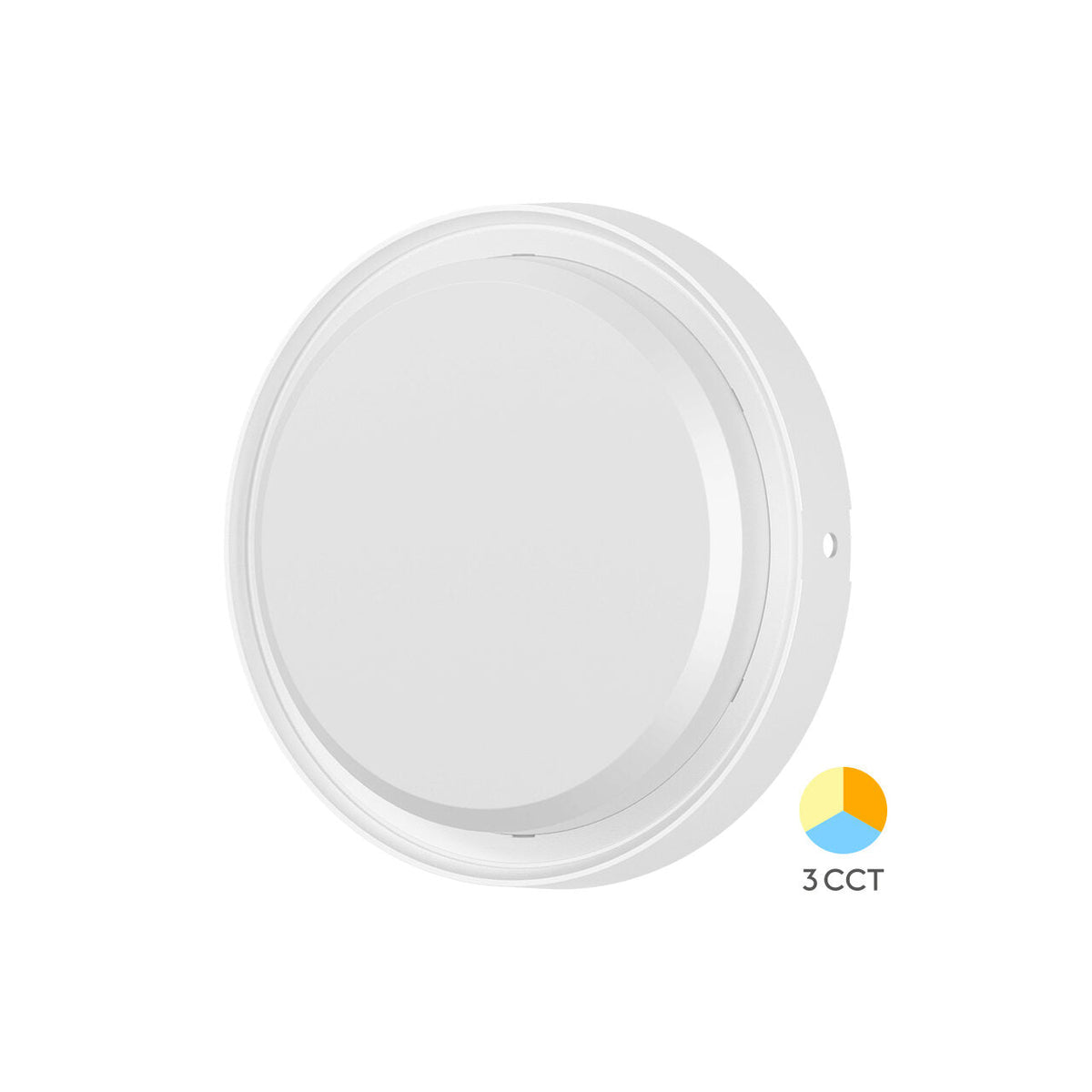 Plafoniera LED Exterior Rony White 12W | 1320lm | IP65 | 3 Tipuri de Lumina
