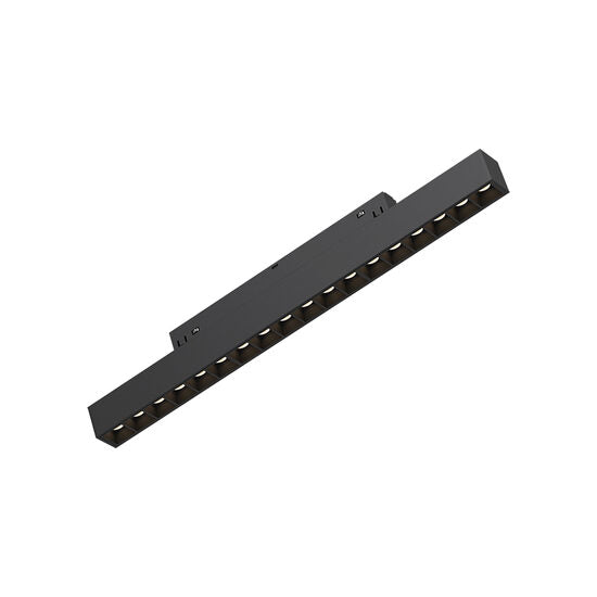 Spot LED 18W Magnetic 33cm Negru Liniar Lumina Calda