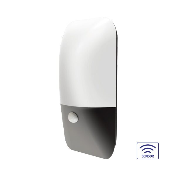 Aplica LED Exterior Senzor BELIVO 10W Neagra