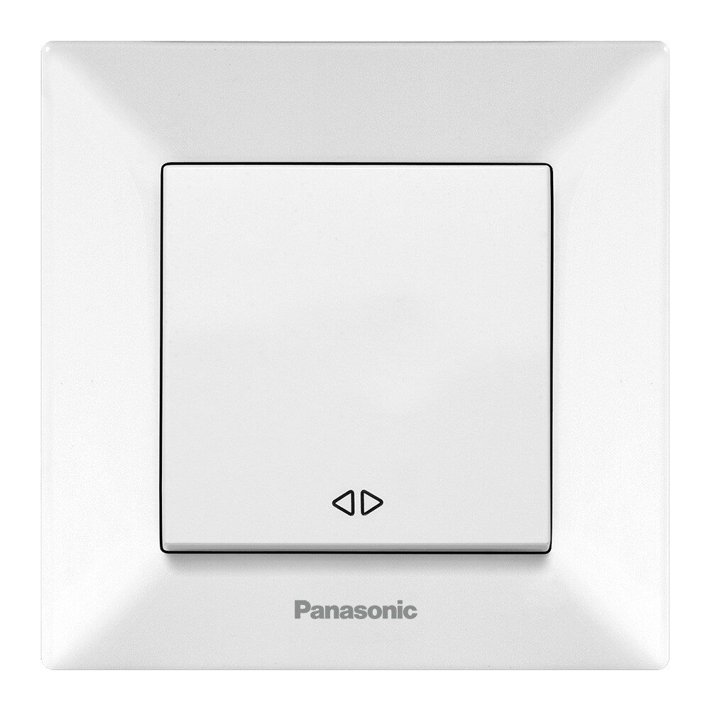 Intrerupator Cap-Cruce Alb Monobloc Panasonic Arkedia