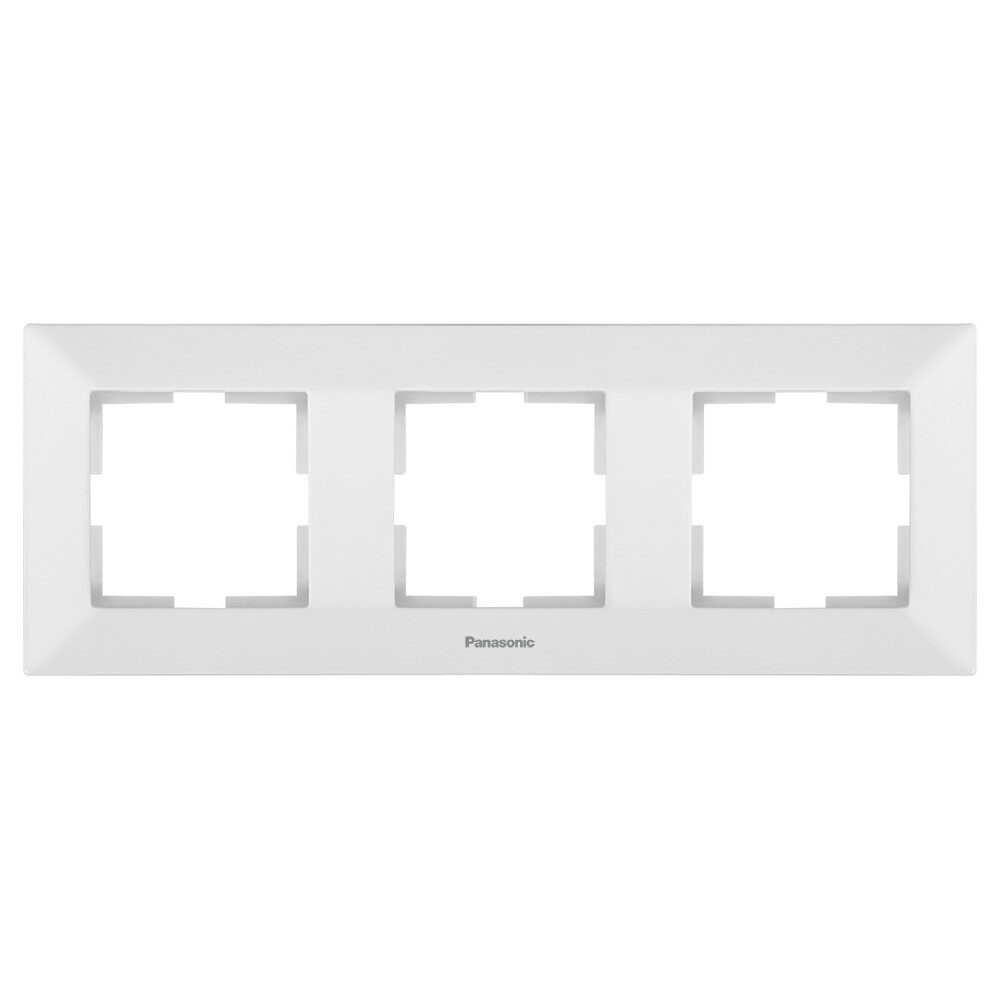 Rama Ornamentala 3 Mecanisme Alba Monobloc Panasonic Arkedia