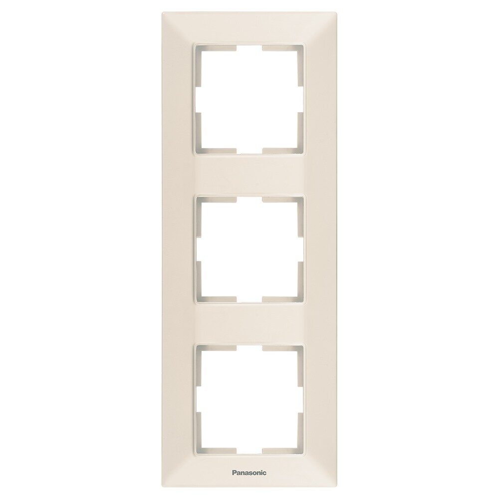 Rama Ornamentala Verticala 3 Mecanisme Bej Monobloc Panasonic Arkedia