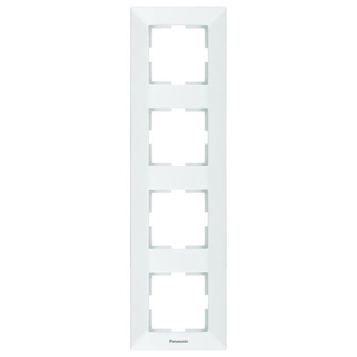 Rama Ornamentala Verticala 4 Mecanisme Alba Monobloc Panasonic Arkedia