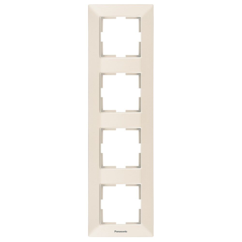 Rama Ornamentala Verticala 4 Mecanisme Bej Monobloc Panasonic Arkedia