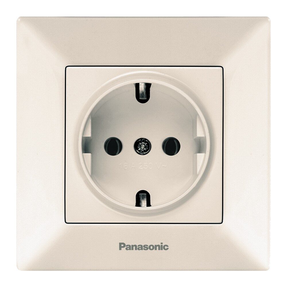 Priza Schuko Bej Monobloc Panasonic Arkedia