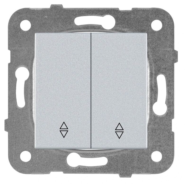 Mecanism Comutator Cap-Scara Argintiu Monobloc Panasonic Karre Plus