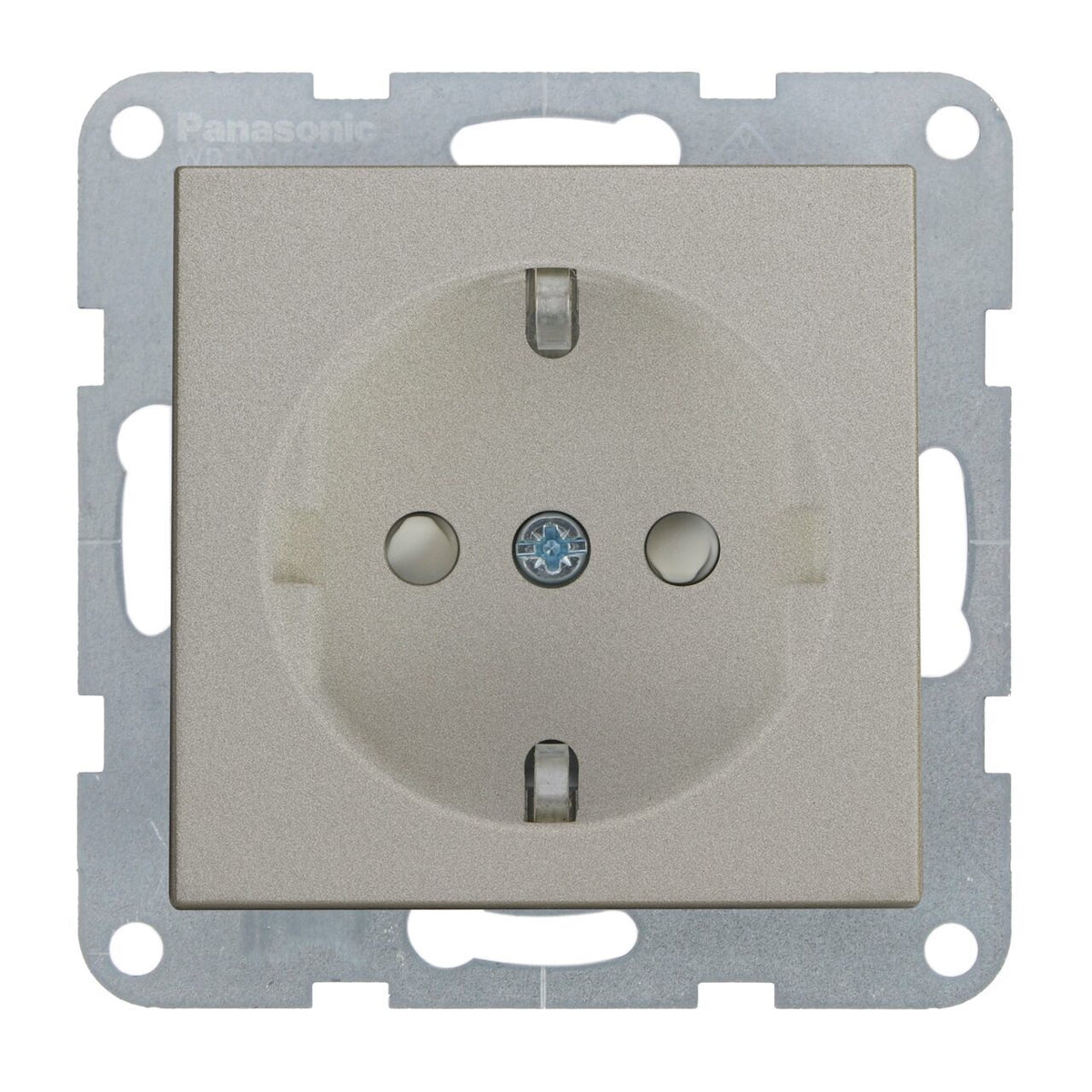 Mecanism Priza Schuko Bronz Monobloc Panasonic Karre Plus