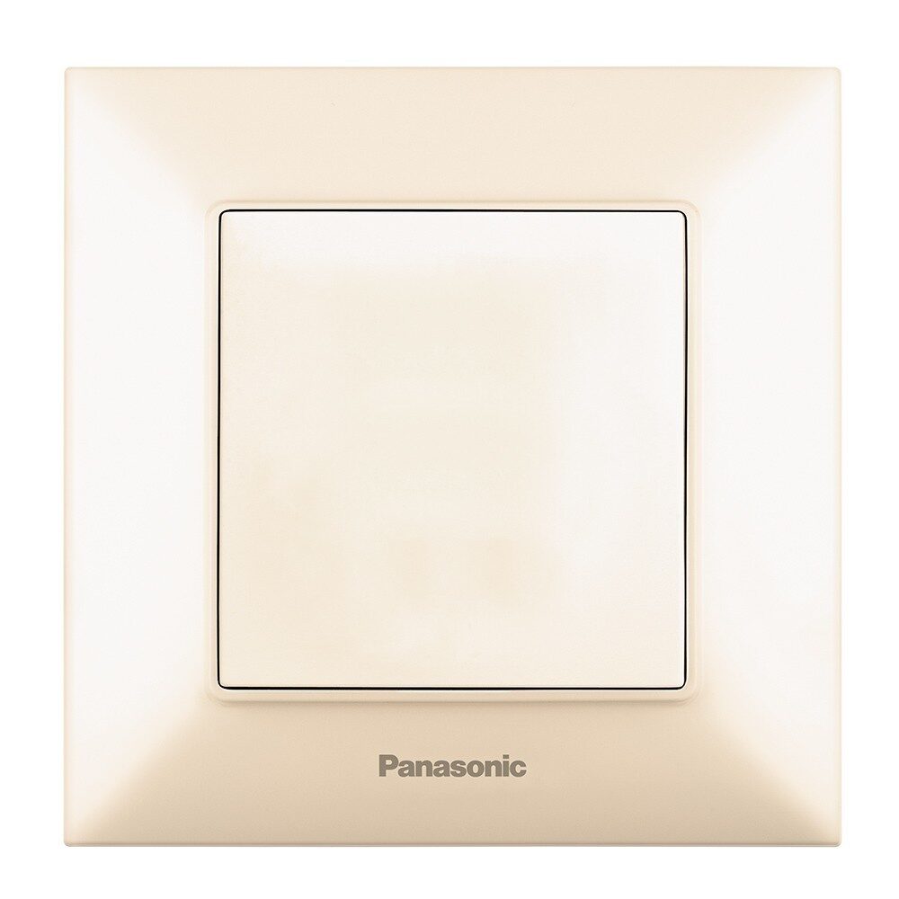 Intrerupator Simplu Bej Monobloc Panasonic Arkedia Slim