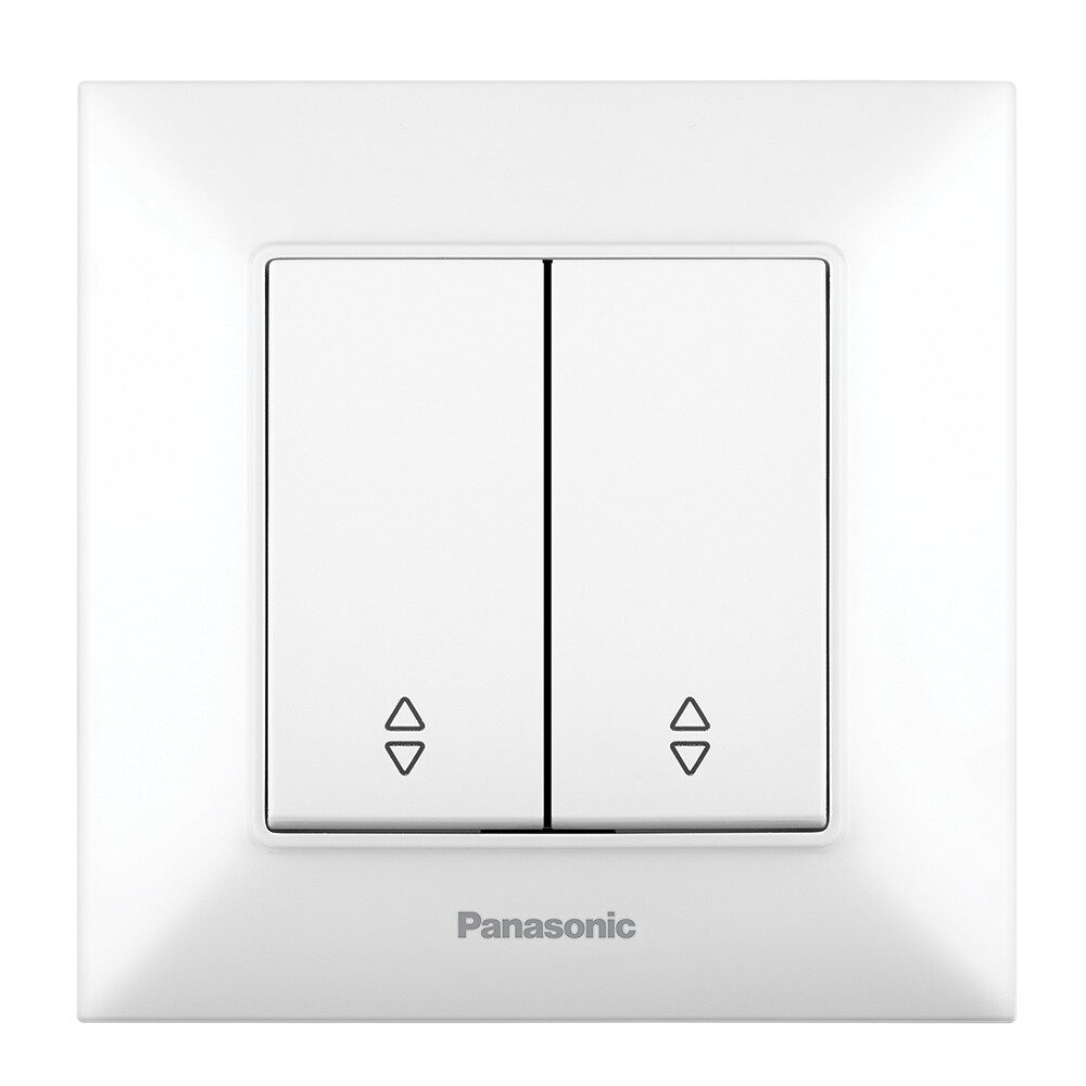 Comutator Cap-Scara Alb Monobloc Panasonic Arkedia Slim