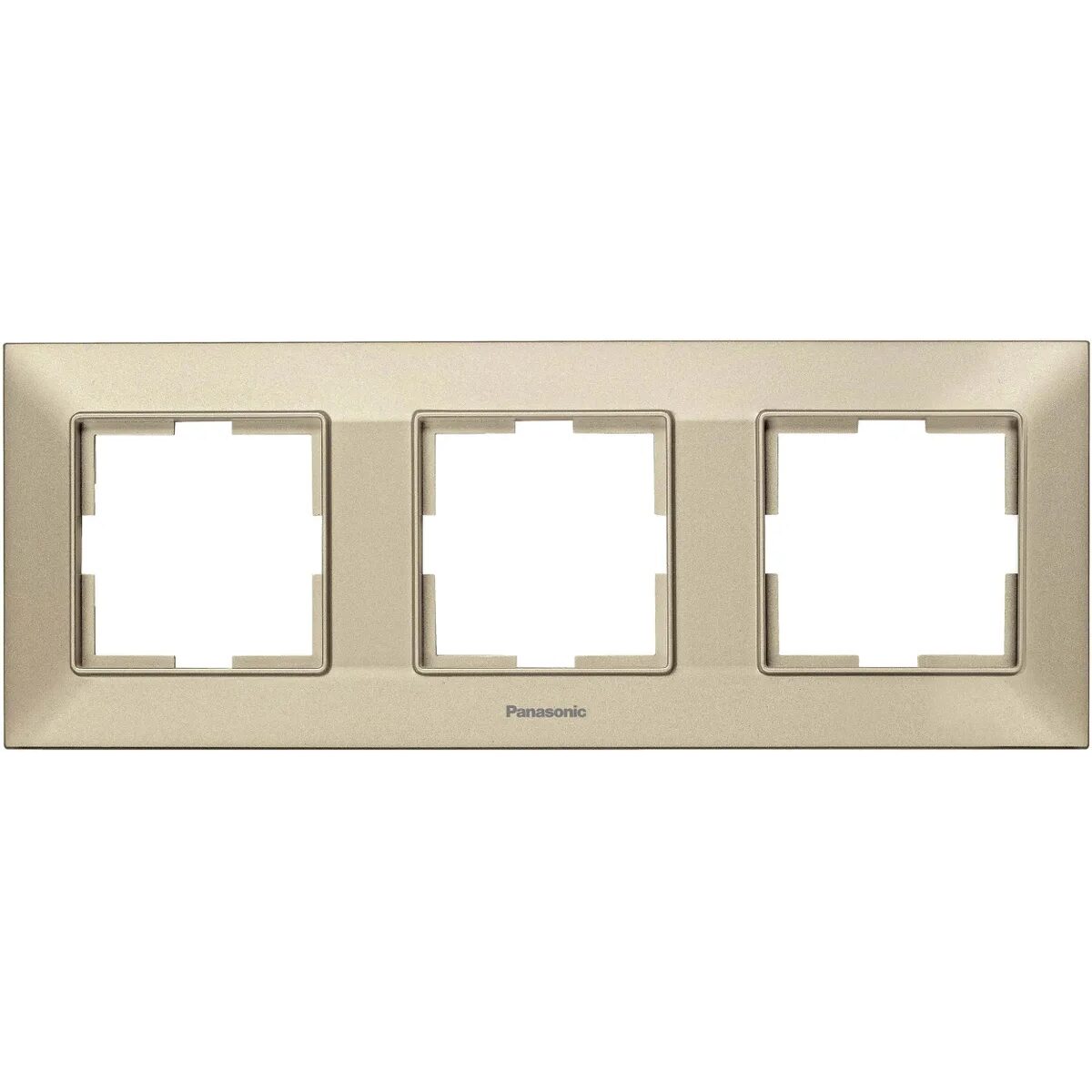 Rama Ornamentala 3 Mecanisme Bronz Monobloc Panasonic Arkedia Slim
